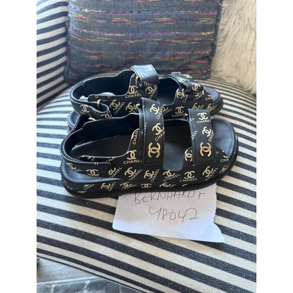 Chanel Dad Sandals 37 - Picture 10 of 14